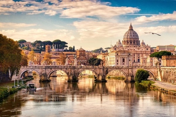 18. aprīlis vēsturē: Sāk Svētā Pētera bazilikas būvniecību Vatikanā