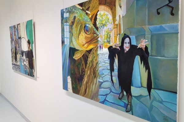 Mākslas galerijā «Mans's» skatāma Maijas Tabakas gleznu personālizstāde
